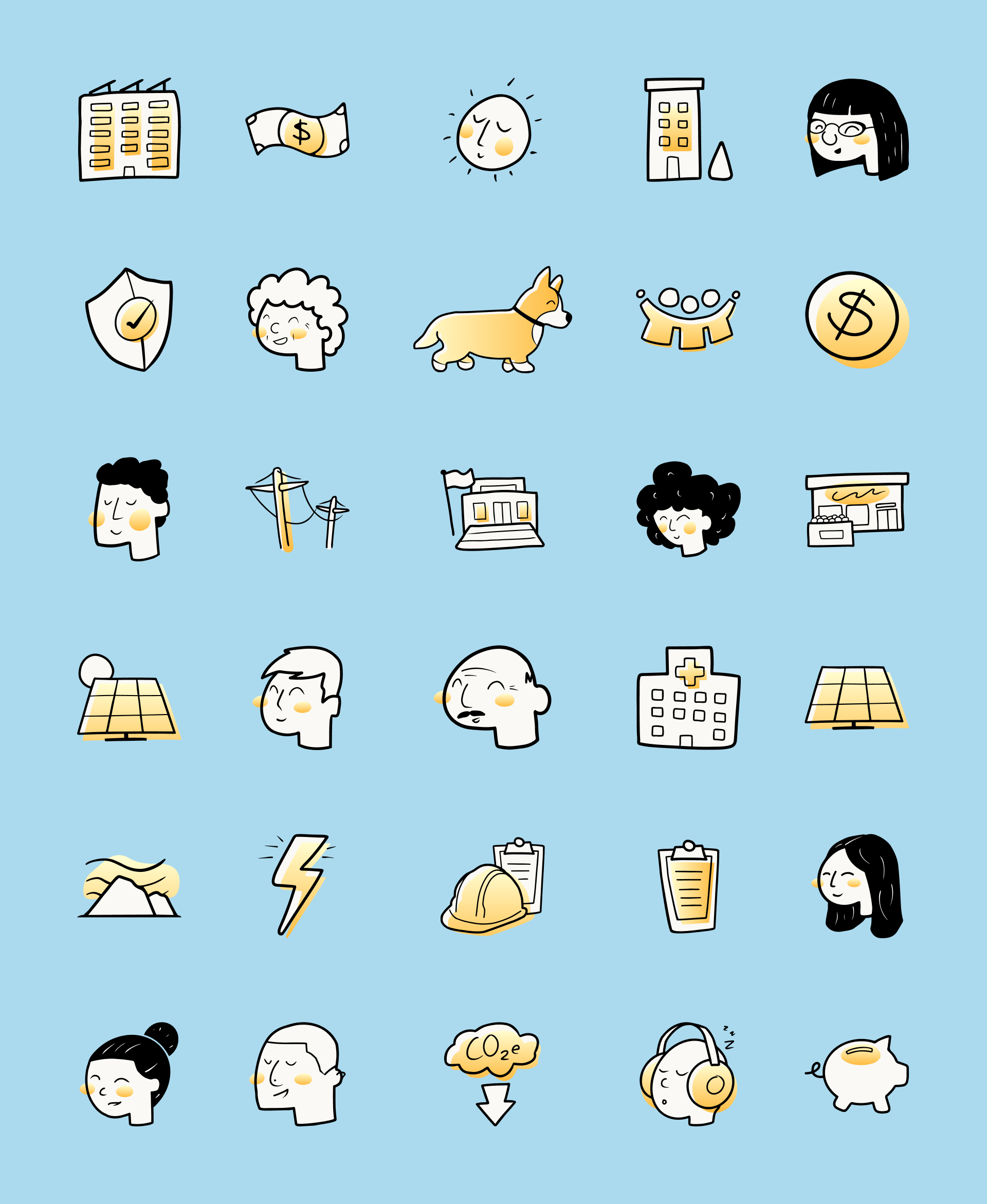 SolShare Icons